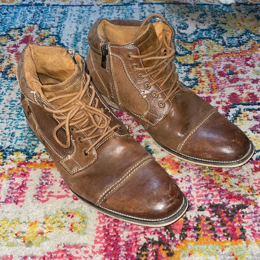 Steve Madden zipper dress boot shoe size 10.